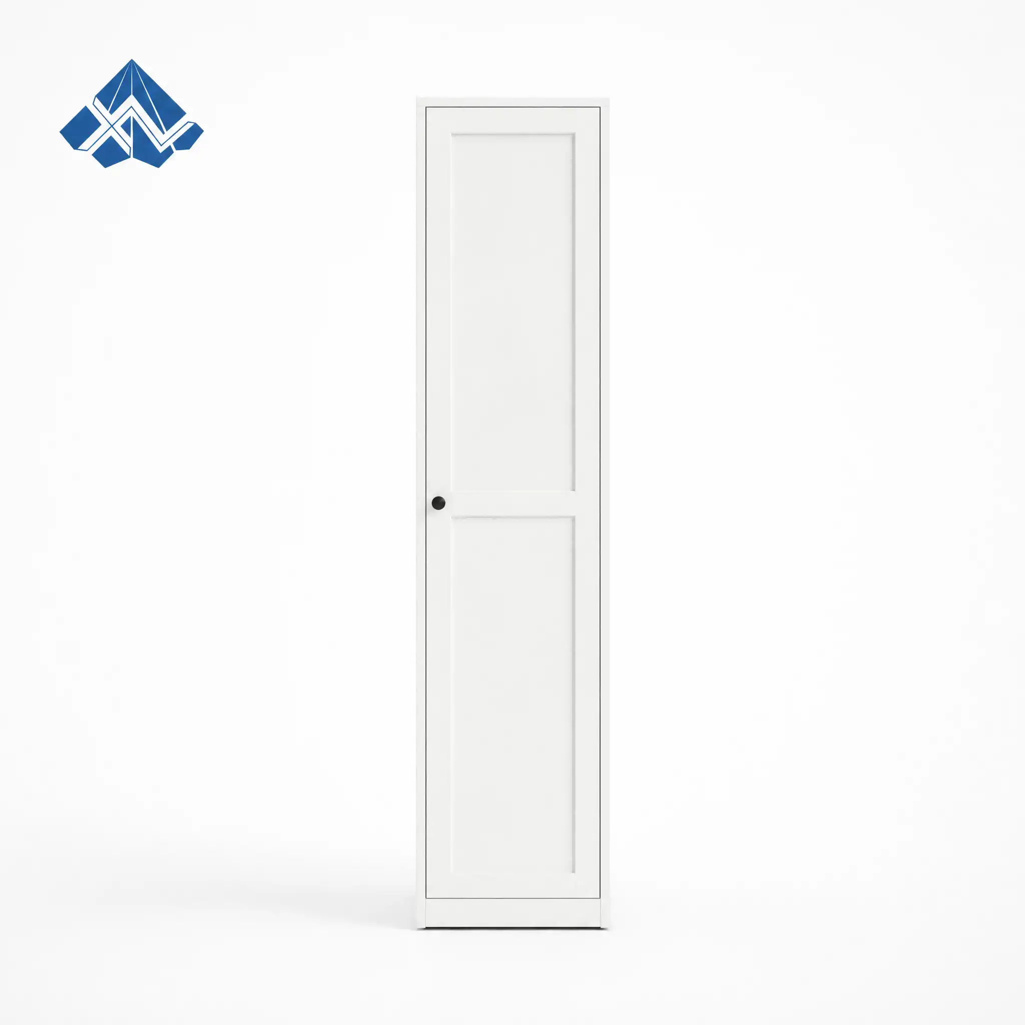 Narrow Frame Steel Door Bookcase